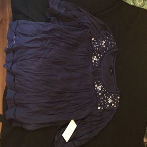 Ellos mid sleeve shirt NWT